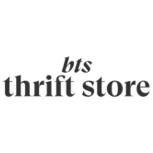 BTS Thrift Store brand logo for btsthriftstore.com