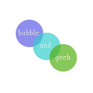 Bubble and Geek brand logo for bubble-and-geek.com