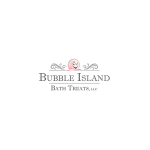 Bubble Island brand logo for bubbleislandbathtreats.com