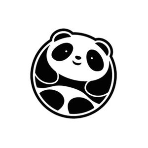 Bubble Panda brand logo for bubblepanda.com