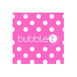 Bubble T brand logo for bubbletcosmetics.com