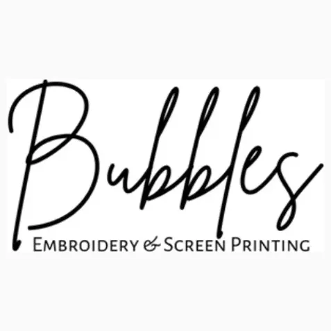 bubblesembroidery brand logo for bubblesembroidery.com