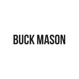 Buck Mason brand logo for buckmason.com