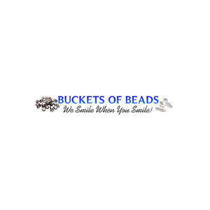 Buckets of Beads brand logo for bucketsofbeads.com