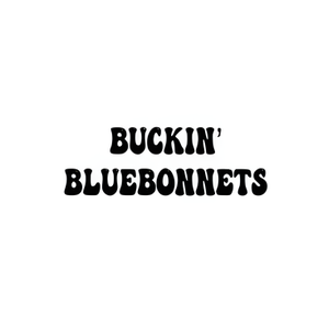 Buckin' Bluebonnets brand logo for buckinbluebonnets.com