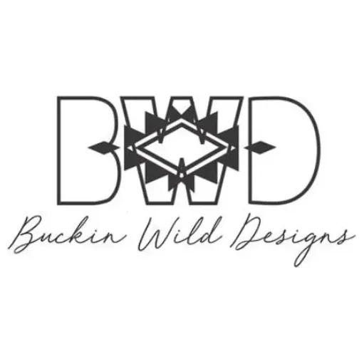 Buckin' Wild brand logo for buckinwilddesigns.com