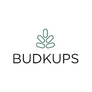 BudKups brand logo for budkups.com
