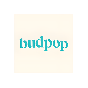 BudPop brand logo for budpop.com