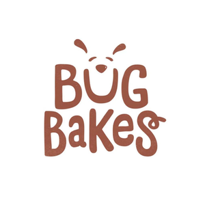 Bug Bakes brand logo for bugbakes.co.uk