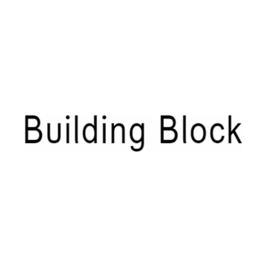 Building Block brand logo for building--block.com