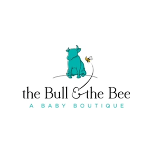Bull & Bee brand logo for bullandbeebaby.com