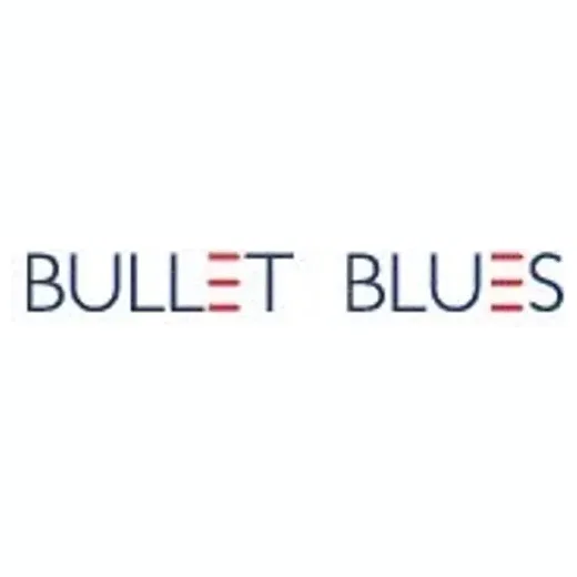 Bullet Blues brand logo for bulletbluesca.com