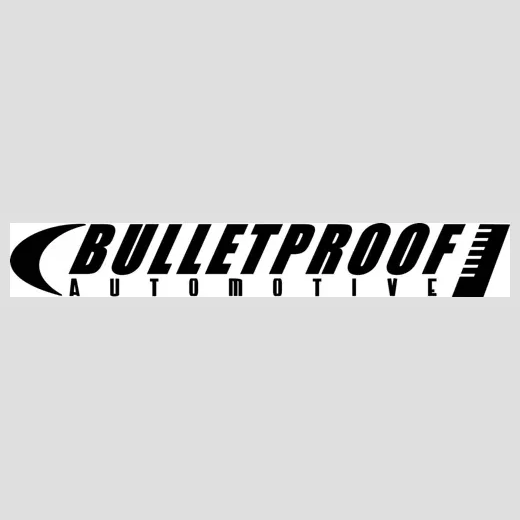 Bulletproof Automotive brand logo for bulletproofautomotive.com