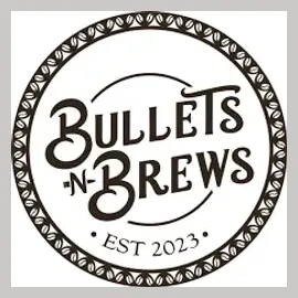 bulletsnbrews brand logo for bulletsnbrews.com