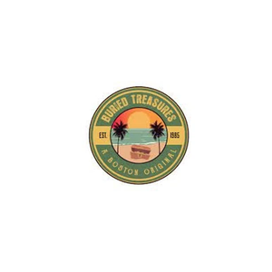Buried Treasures brand logo for buriedtreasuresboston.com