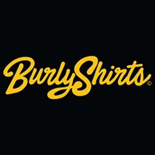 burlyshirts brand logo for burlyshirts.com
