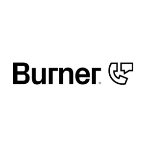 Burner brand logo for burnerapp.com