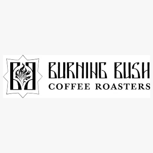 burningbushcoffee brand logo for burningbushcoffee.com
