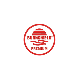 Burnshield brand logo for burnshieldusa.com