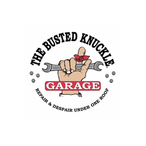 Busted Knuckle Garage brand logo for bustedknucklegarage.com