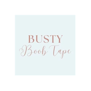 Busty Boob Tape brand logo for bustyboobtape.com