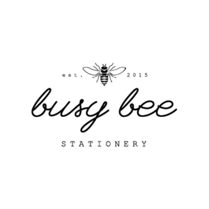 Busy Bee Stationery brand logo for busybeestationery.com