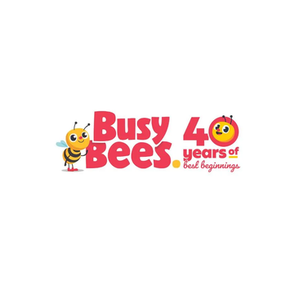 Busy Bees Childcare brand logo for busybeeschildcare.co.uk