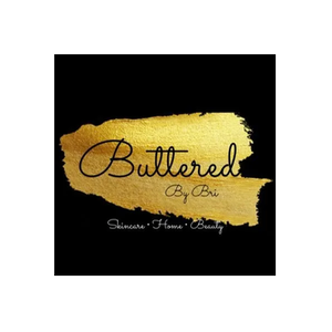 Buttered by Bri brand logo for butteredbybri.com