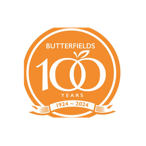 Butterfields brand logo for butterfieldscandies.com