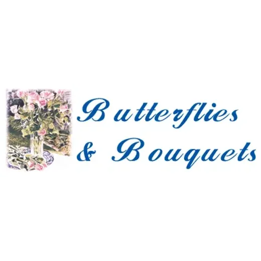 butterfliesandbouquets brand logo for butterfliesandbouquets.com