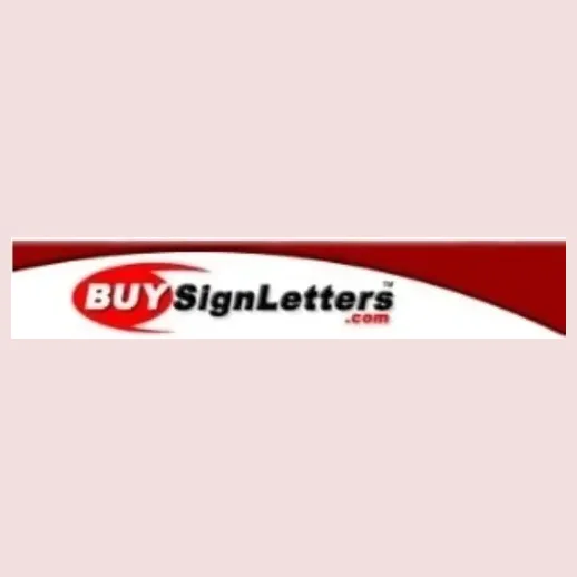 Buy Sign Letters brand logo for buysignletters.com