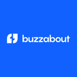 buzzabout brand logo for buzzabout.ai