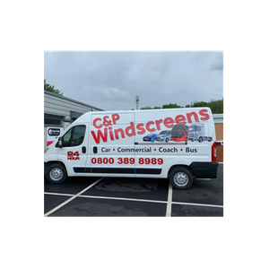 C&P Windscreens brand logo for candpwindscreens.co.uk