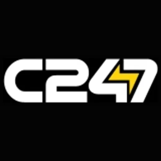 C247 brand logo for c247.com