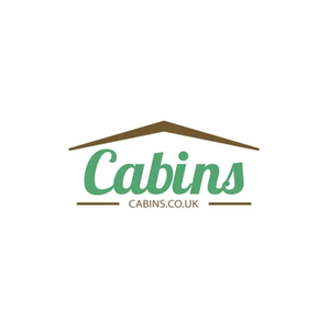 Cabins brand logo for cabins.co.uk