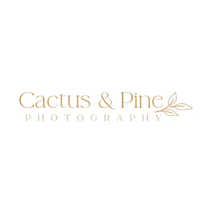 Cactus and Pine brand logo for cactusandpinephotography.com