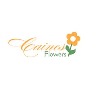 cainesflowers brand logo for cainesflowers.com