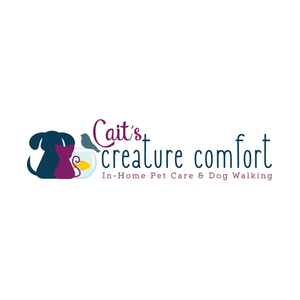 Cait's brand logo for caitscreaturecomfort.com