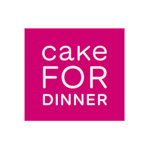 Cake for Dinner brand logo for cakefordinner.com