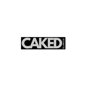 Caked brand logo for cakedglamco.com