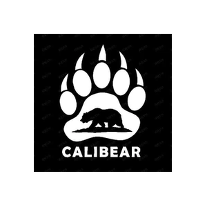 Cali Bear brand logo for calibearglass.com