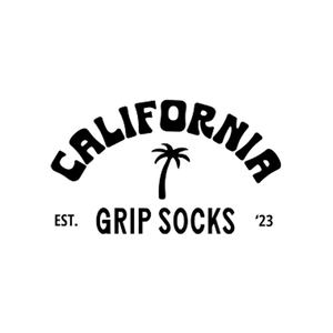 California Grip Socks brand logo for californiagripsocks.com