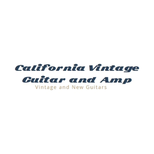 California Vintage brand logo for californiavintageguitarandamp.com