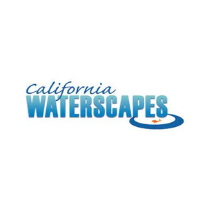 California Waterscapes brand logo for californiawaterscapes.com