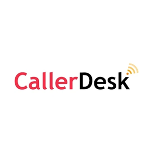 CallerDesk brand logo for callerdesk.io
