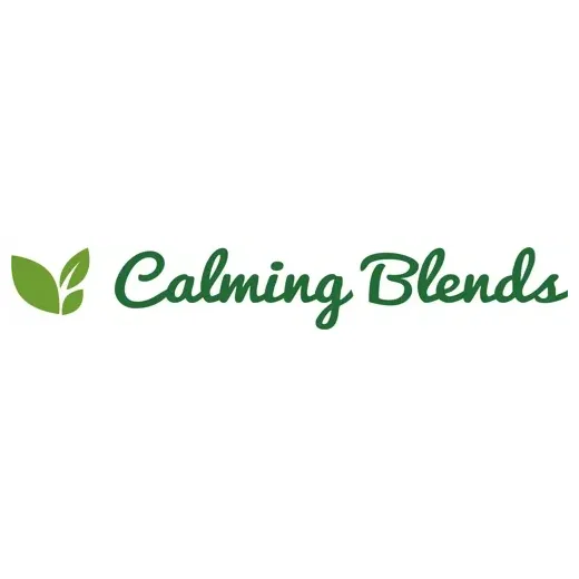 calmingblends brand logo for calmingblends.com