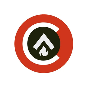 Campfire Cycling brand logo for campfirecycling.com