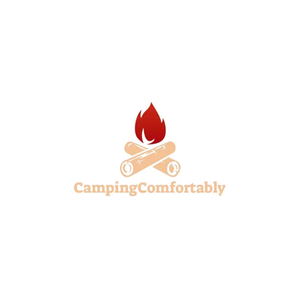 Camping Comfortably brand logo for campingcomfortably.com