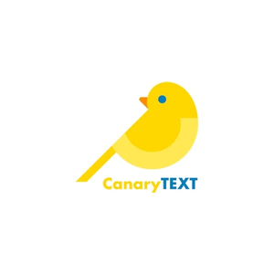 Canary Text brand logo for canarytext.com