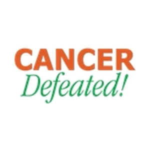 Cancer Defeated brand logo for cancerdefeated.com